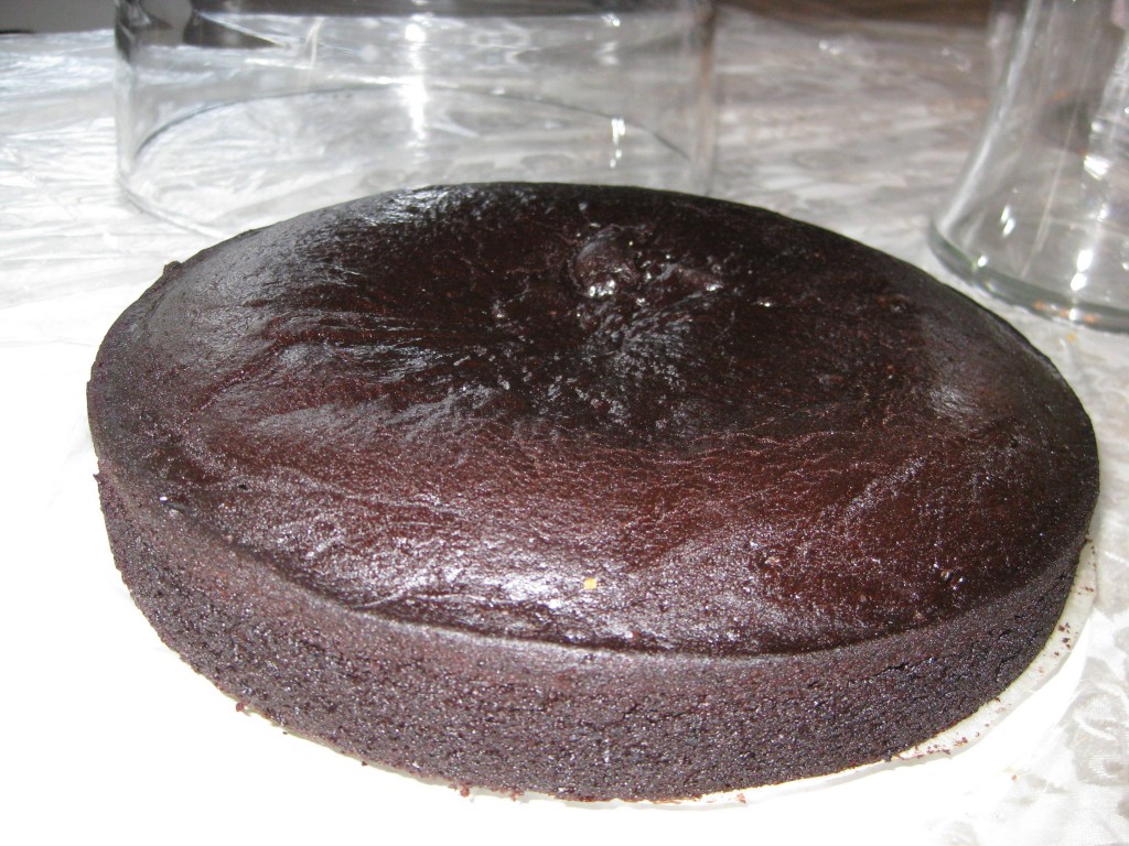 французский шоколадный торт
