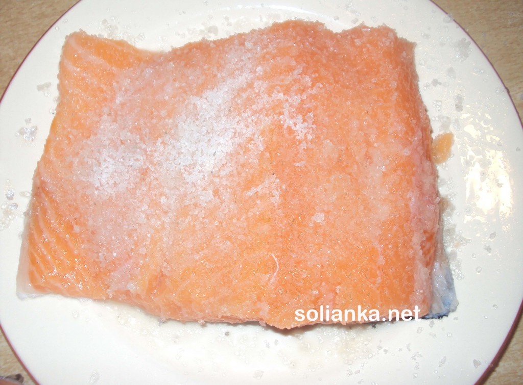 пропорция соли и сахара для засолки красной рыбы