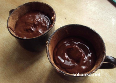 как готовить шоколадный фондан