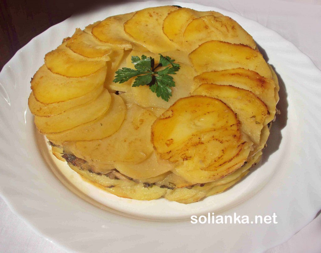 пирог из картошки
