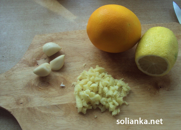 лимон и апельсин