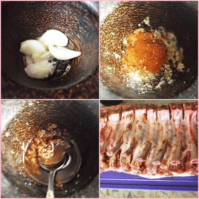 Запеченные свиные ребрышки с картофелем и грибами и запеченные ребрышки со вкусом барбекю. Как я их делаю⁠⁠