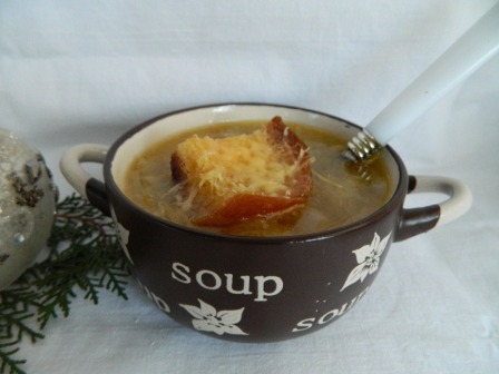 настоящий французский луковый суп