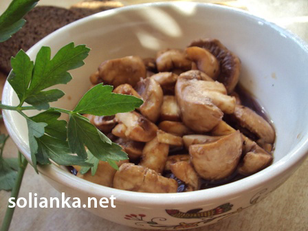 рецепт маринованные грибы