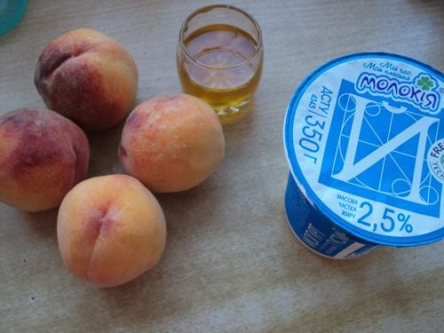 как сделать мороженое в домашних условиях с персиками