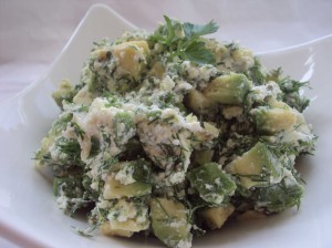 Вкусный салатик — раз — два и готово