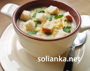 Суп-пюре из цветной капусты — наш самый любимый суп