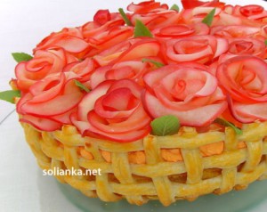 Торт «Корзина алых роз» от Эльвиры Щербаковой