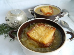 Французский луковый суп фото-рецепт