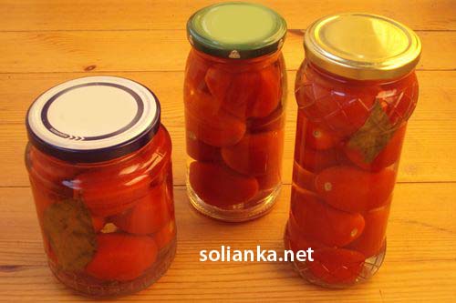 маринованные помидоры без стерилизации