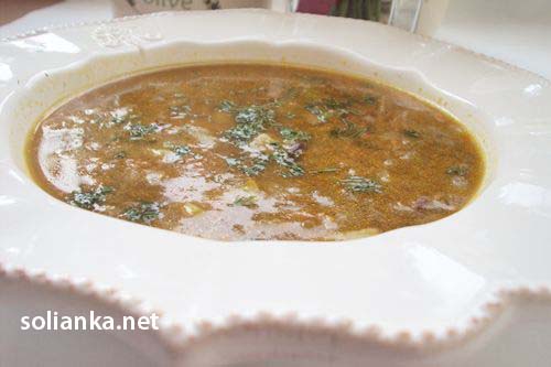 ароматный суп из белых грибов