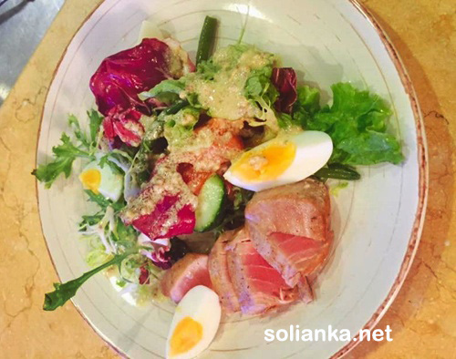Салат из тунца — рецепт с яйцом